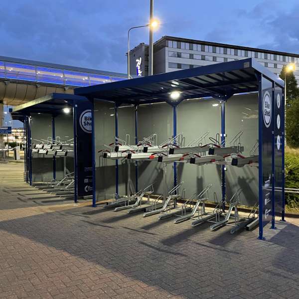 two tier cycle parking